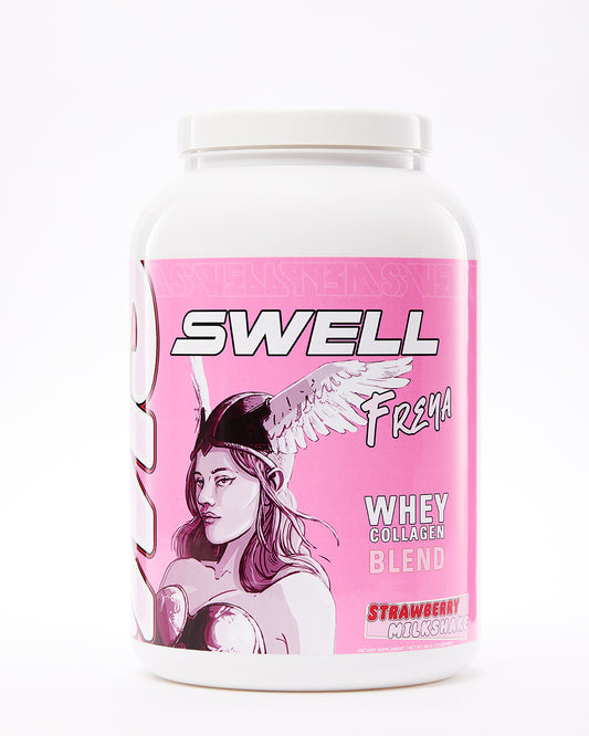 FREYA Whey and Collagen Blend 961g - Strawberry Milkshake