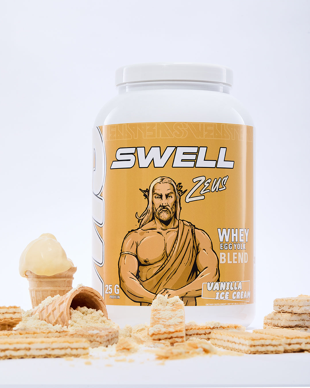 ZEUS King Protein Blend - 1085g - Vanilla Ice Cream