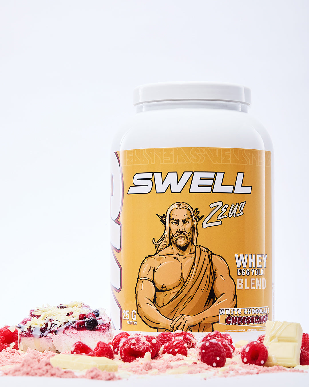 ZEUS King Protein Blend - 1085g - White Chocolate Cheesecake