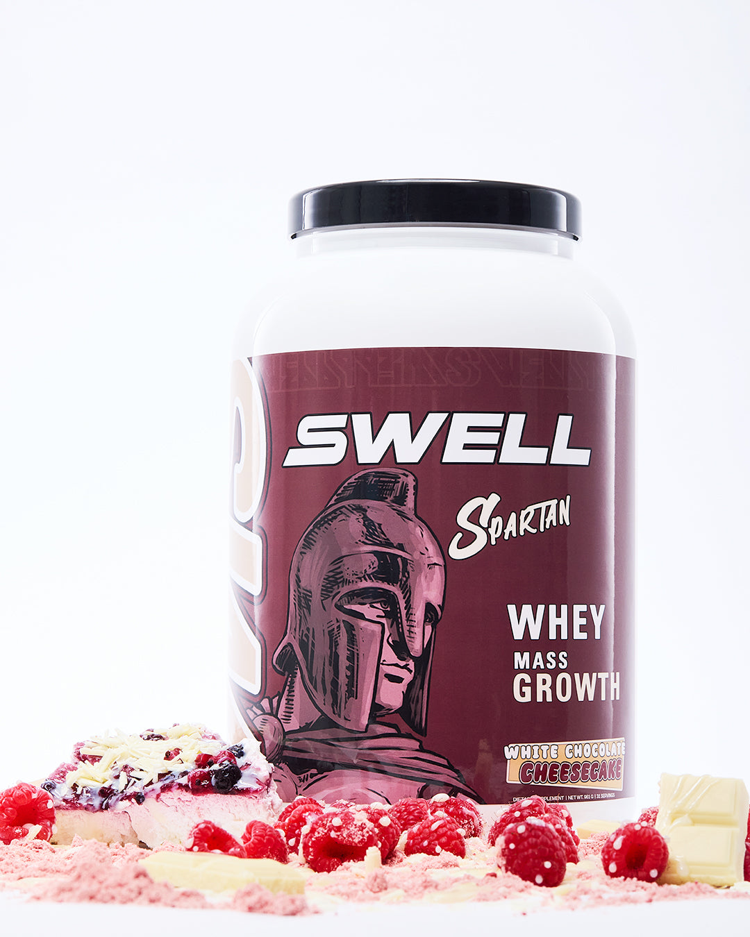 SPARTAN Whey Growth - 1000g - White Chocolate Cheesecake