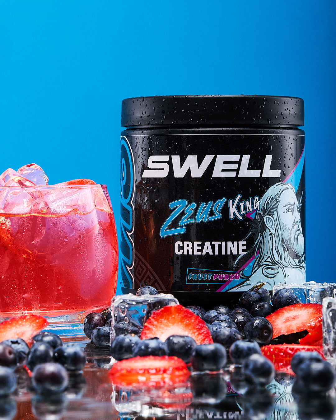 ZEUS King Creatine 210g - Fruit Punch