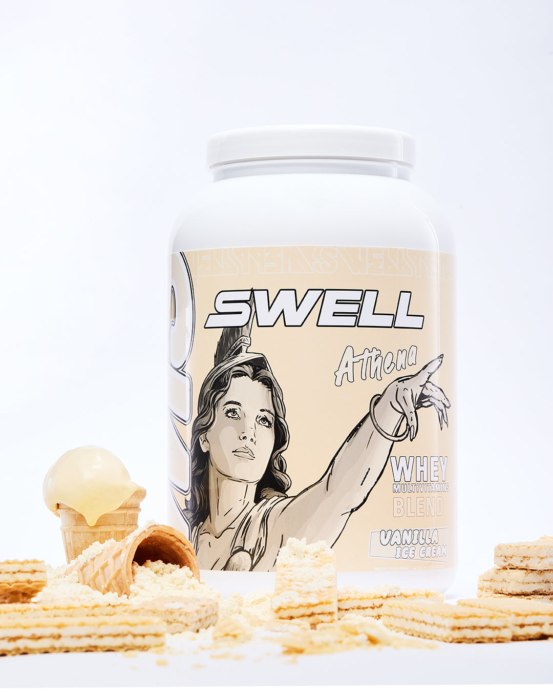 ATHENA Whey + Multivitamin Blend 992g - Vanilla Ice Cream