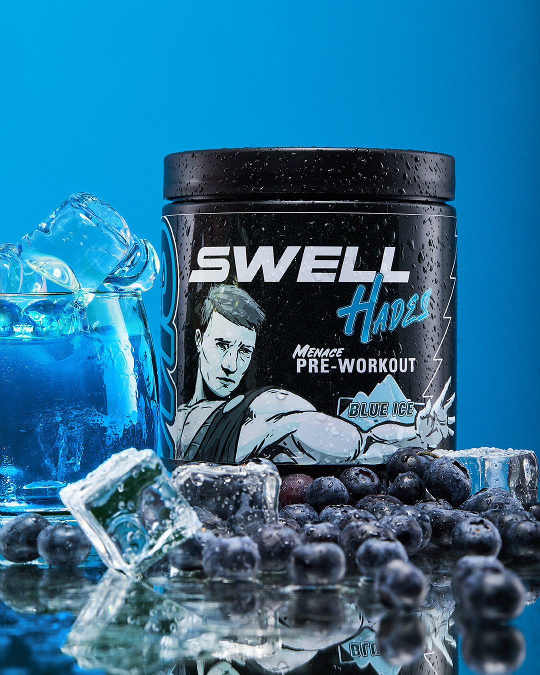 HADES Menace! Pre-workout 300g - BLUE ICE